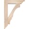 Ekena Millwork Balboa Traditional Smooth Bracket w/ Offset Brace, Douglas Fir, 5 1/2"W x 20"D x 28"H BKT0604X20X28BOA01SDF - alternate 4